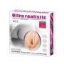 Мастурбатор реалистичный Baile Ultra Realistic Vagina, в виде вагины, с вибрацией,бежевый,15 х 14 см