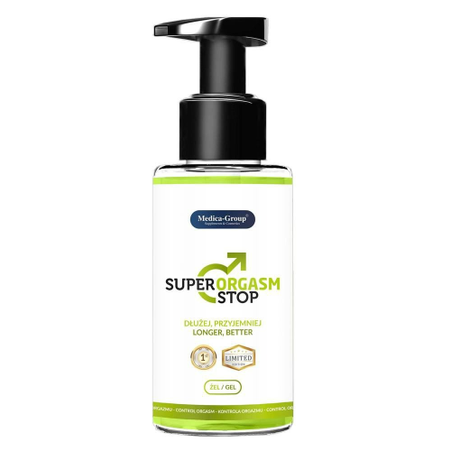 Гель для задержки эякуляции Medica Super Orgasm Stop Gel с эффектом прохлады, 150 мл