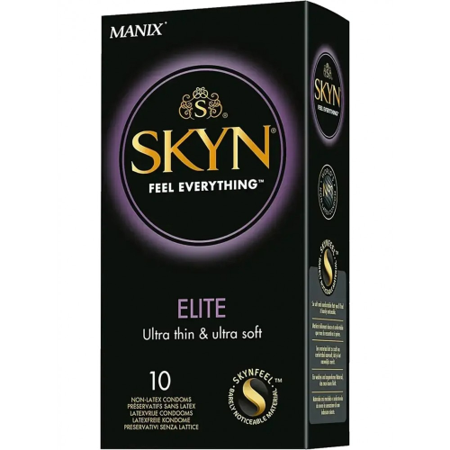 Презервативы ультратонкие Skyn Elite, безлатексные (цена за пачку, 10 шт.)