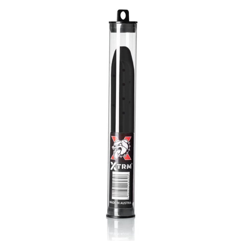 Насадка для анального душа XTRM O Clean, черная, 17.5 х 2.5 см