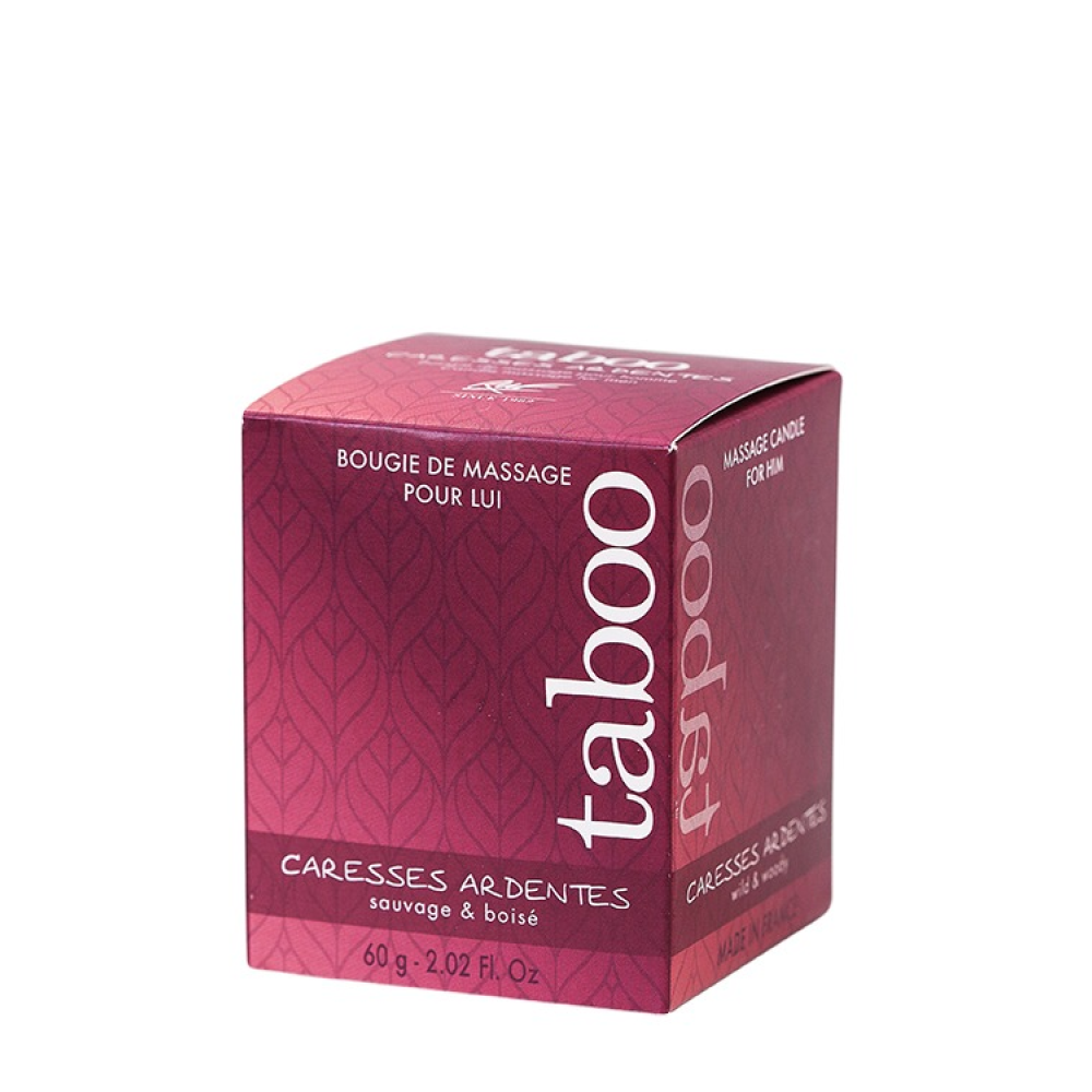 Массажная свеча Taboo caresses ardentes for men