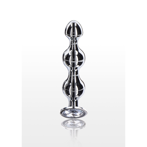 Анальная елочка с кристаллом Toy Joy Diamond Star Beads, Large