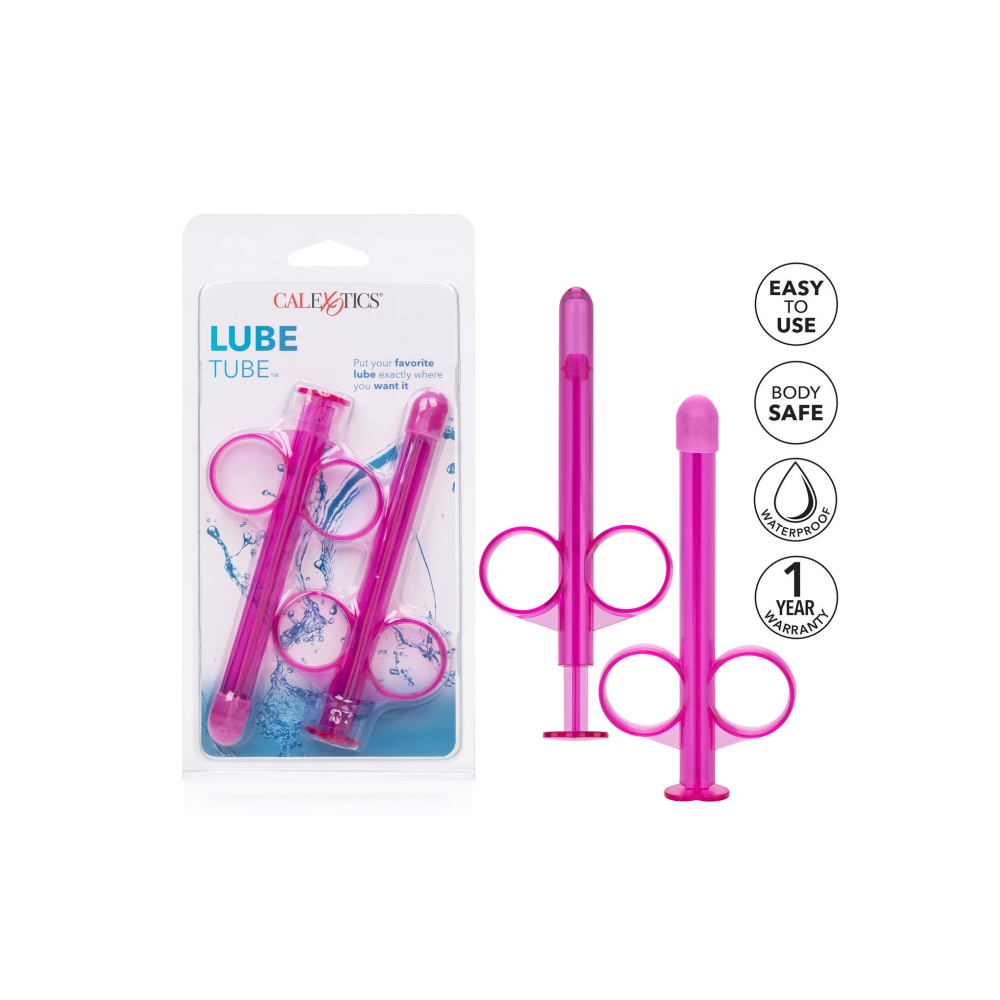Набор шприцов для введения лубриканта California Exotic Lube Tube, розовый