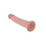 Фаллоимитатор реалистичный с присоской Toy Joy Deluxe Dual Density Dong, бежевый