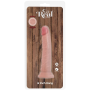 Фаллоимитатор реалистичный с присоской Toy Joy Deluxe Dual Density Dong, бежевый