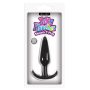 Анальная пробка NS Novelties Jelly Rancher Smooth T-Plug, черный
