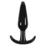 Анальная пробка NS Novelties Jelly Rancher Smooth T-Plug, черный