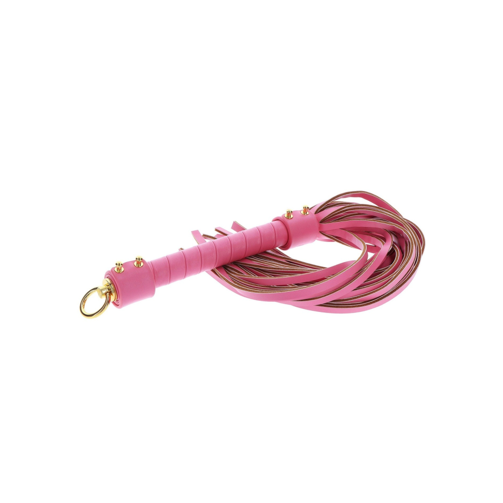 Флоггер Taboom Malibu Whip из веганской кожи, розовый