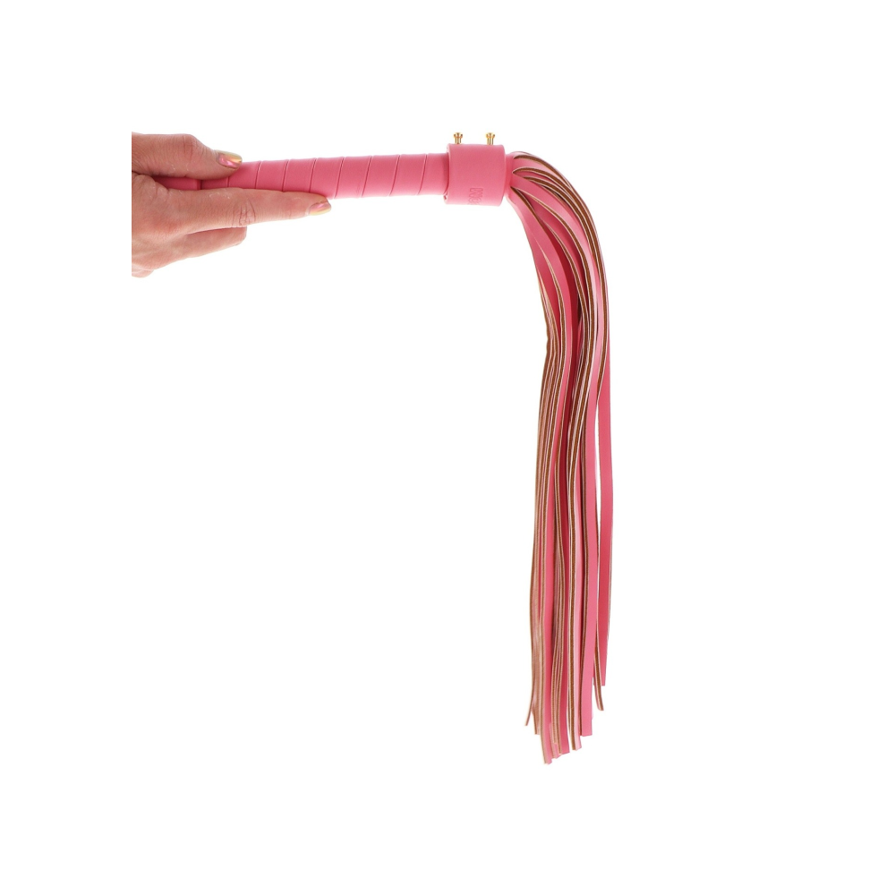 Флоггер Taboom Malibu Whip из веганской кожи, розовый