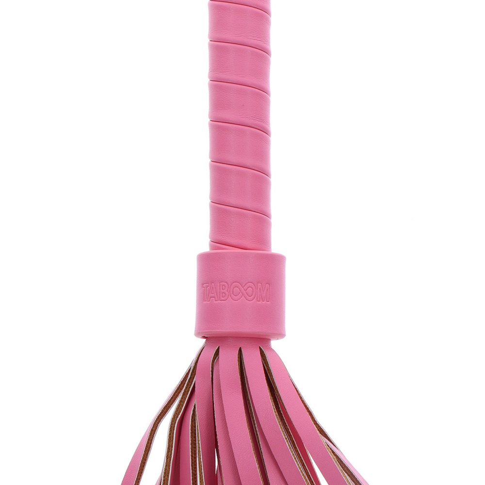 Флоггер Taboom Malibu Whip из веганской кожи, розовый