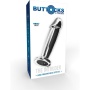 Вибрационная металлическая анальная пробка ToyJoy The Intruder Vibrating Plug, серебристый