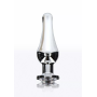 Анальная пробка с кристаллом Toy Joy Diamond Bum Bijou серебристый, Medium