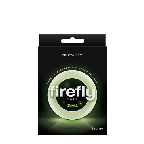 Эрекционное кольцо светящееся в темноте NS Novelties Firefly, зеленый