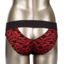 Страпон с трусиками CalExotics Scandal Pegging Panty Set, черный, L/Xl