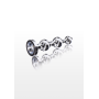 Анальная елочка металлическая с кристаллом Toy Joy Diamond Star Beads, Small