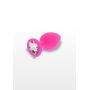 Анальная пробка Toy Joy Diamond Booty Jewel с камнем, розовый, Medium