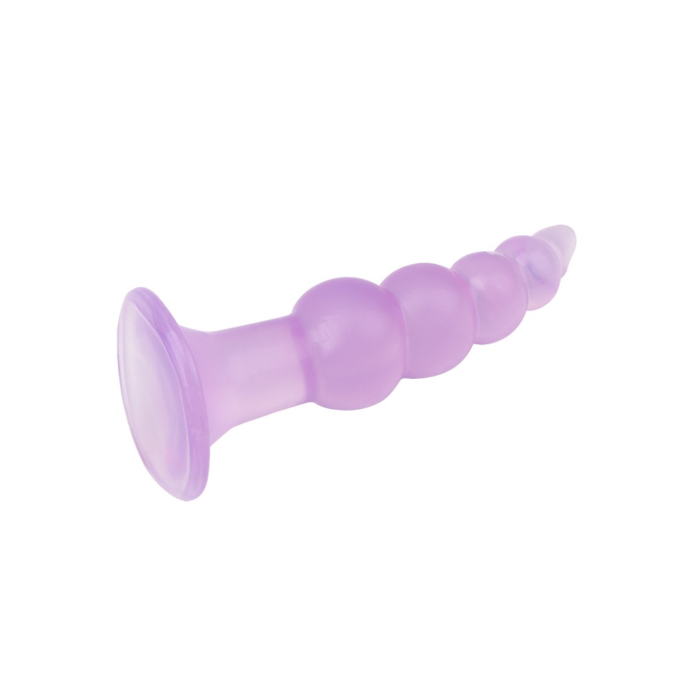 Анальная пробка елочка Chisa Hi-Rubber, фиолетовый