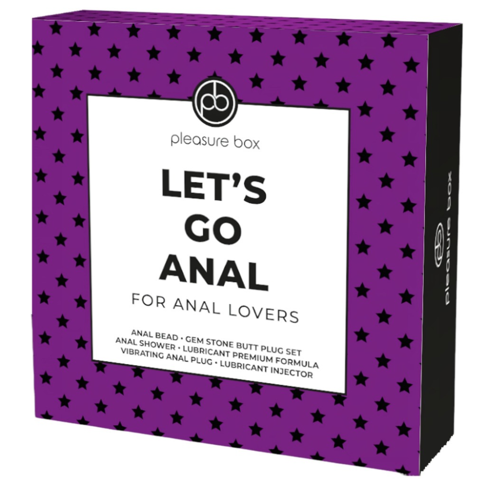 Подарочный набор для анального секса DreamToys Let'S Go Anal 7 предметов, фиолетовый