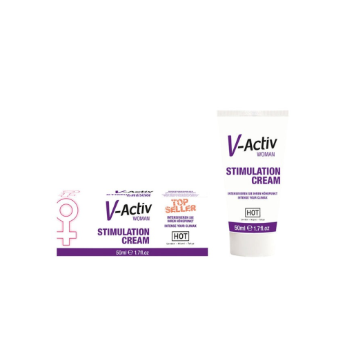 Крем возбуждающий для женщин HOT V-ACTIV, 50 мл