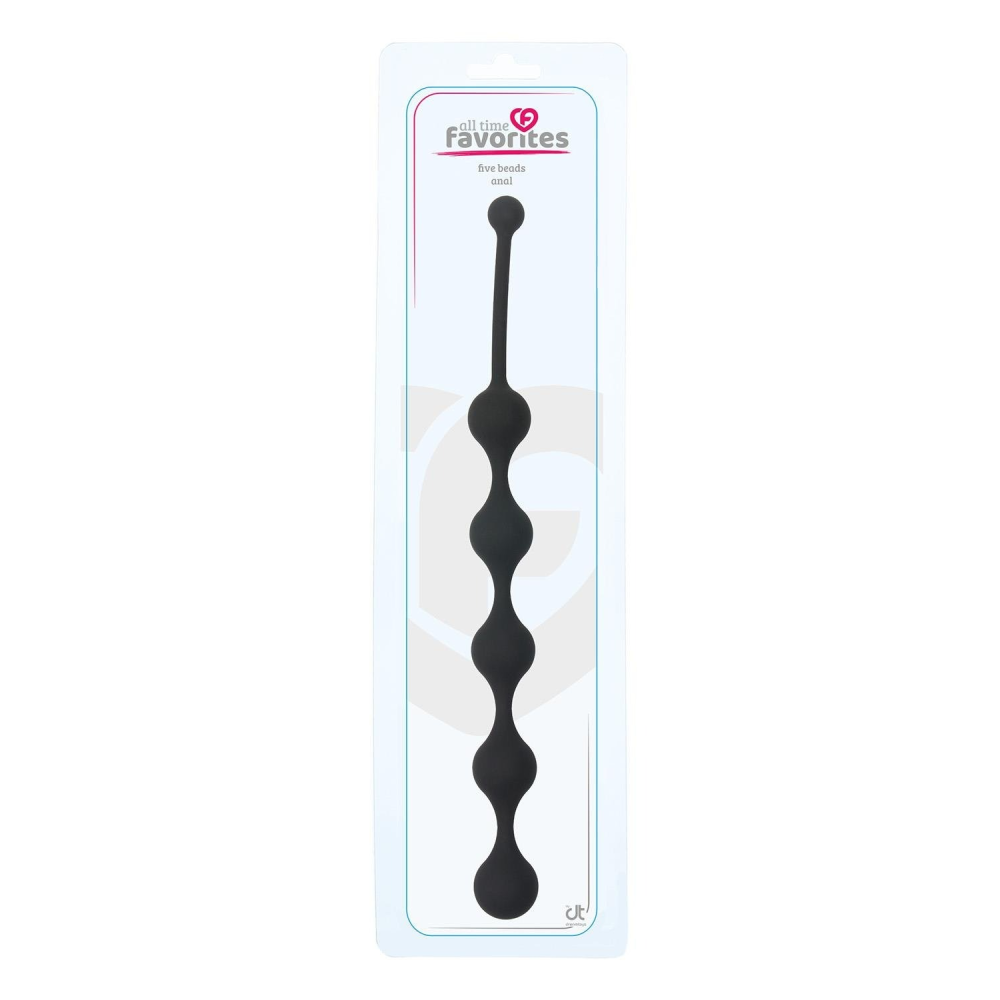 Анальная цепочка SEE YOU FIVE BEADS ANAL BLACK