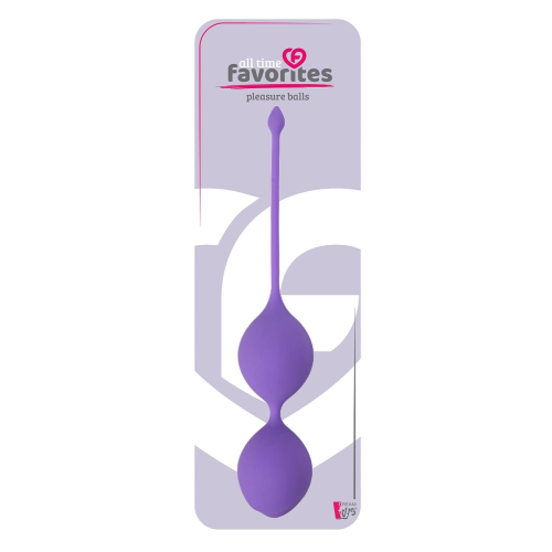 Вагинальные шарики SEE YOU IN BLOOM DUO BALLS 29MM PURPLE