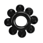 Набор эрекционных колец Chisa Get Lock Cock Rings Set, черные