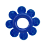 Набор эрекционных колец Chisa GK Power Cock Rings с разными структурами, синие
