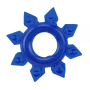 Набор эрекционных колец Chisa GK Power Cock Rings с разными структурами, синие