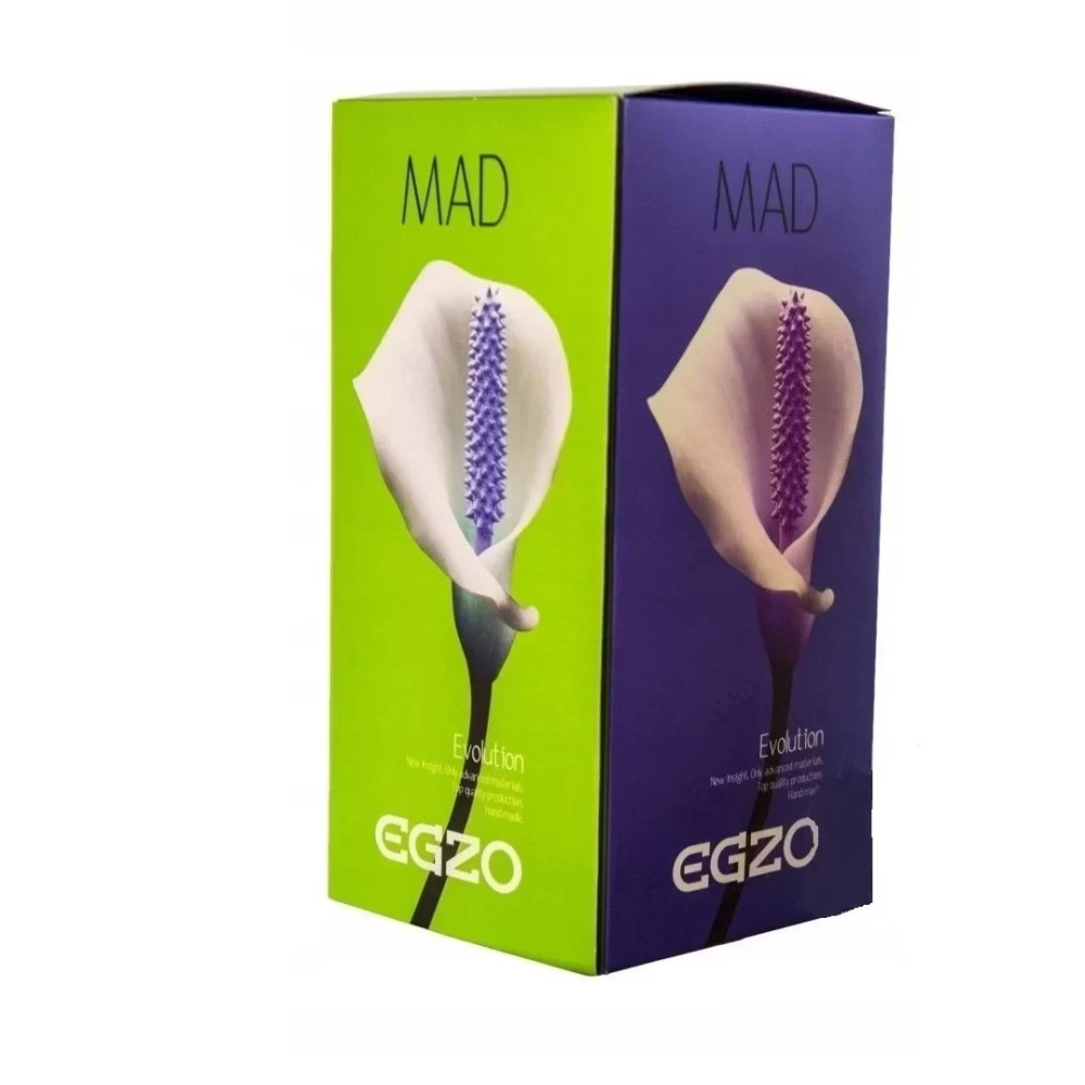 Вибратор с усиками EGZO MAD Ciberskin Special Lover на батарейках