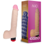 Вибратор реалистичный EGZO MAD Ciberskin Fiery Lover на батарейках