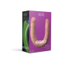 Двухсторонний фаллоимитатор EGZO MAD Ciberskin "FLEX&FIX" 47 см *4 см