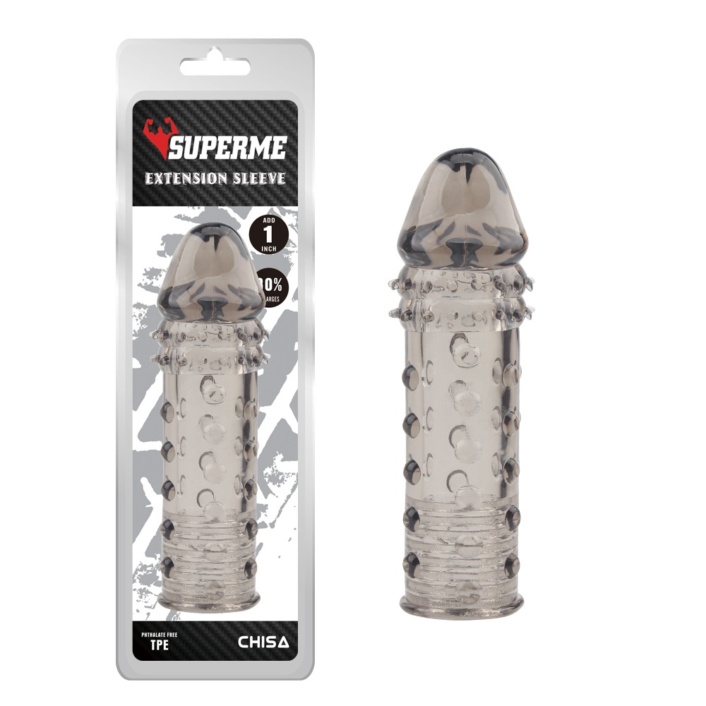 Насадка рельефная Chisa SuperMe с закрытой головкой, серый