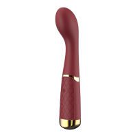 Вибратор для точки G Dream toys Romance Lucy, марсаловый, 19.5 х 3.8 см