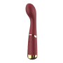 Вибратор для точки G Dream toys Romance Lucy, марсаловый, 19.5 х 3.8 см