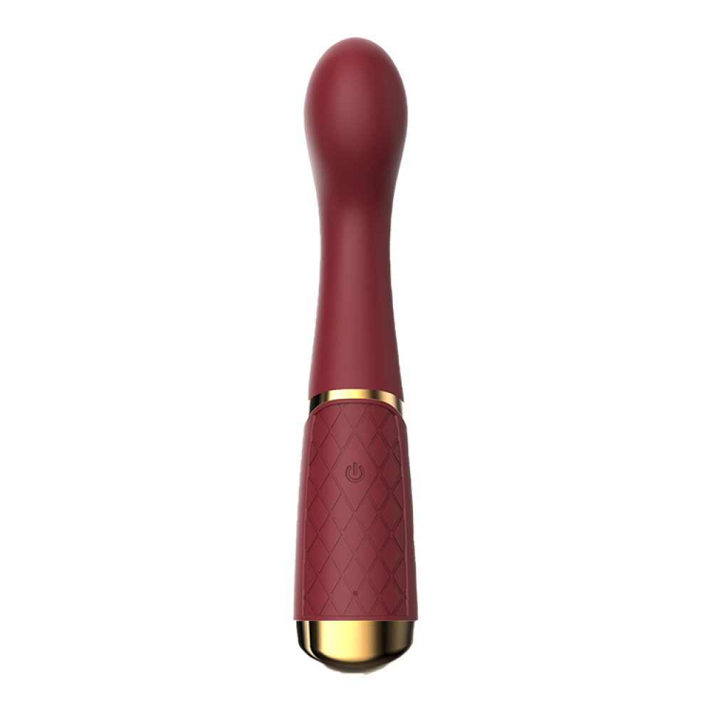 Вибратор для точки G Dream toys Romance Lucy, марсаловый, 19.5 х 3.8 см