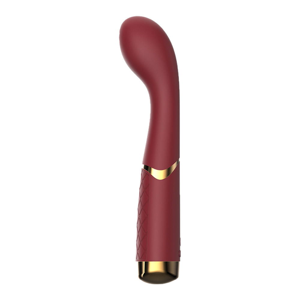 Вибратор для точки G Dream toys Romance Lucy, марсаловый, 19.5 х 3.8 см