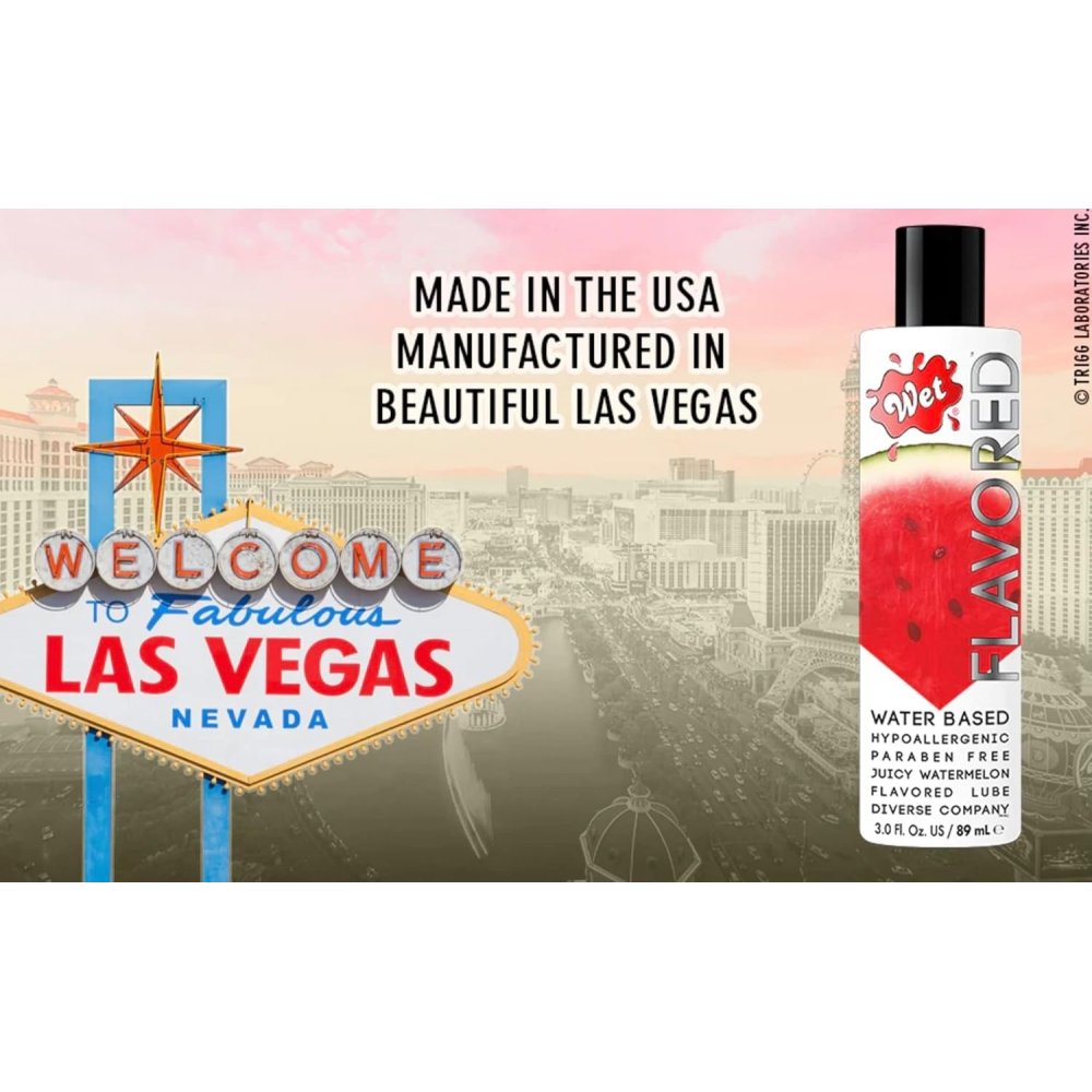 Съедобный лубрикант WET Flavored Juicy Watermelon 30 ml