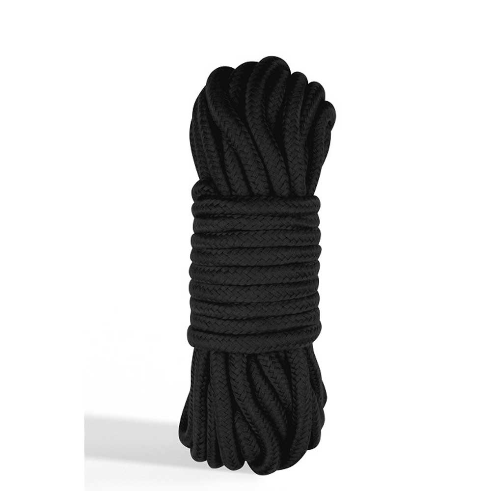Веревка для бондажа Chisa BEHAVE LUXURY FETISH из хлопка, черная