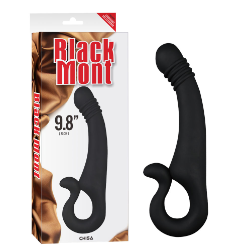 Массажер простаты универсальный Chisa Black Mont Hand Gun, черный