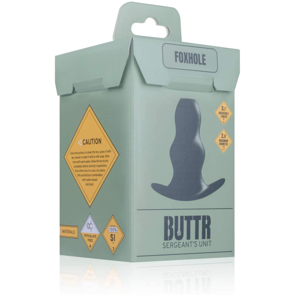 Анальная пробка для фистинга BUTTR Foxhole Hollow Butt Plug