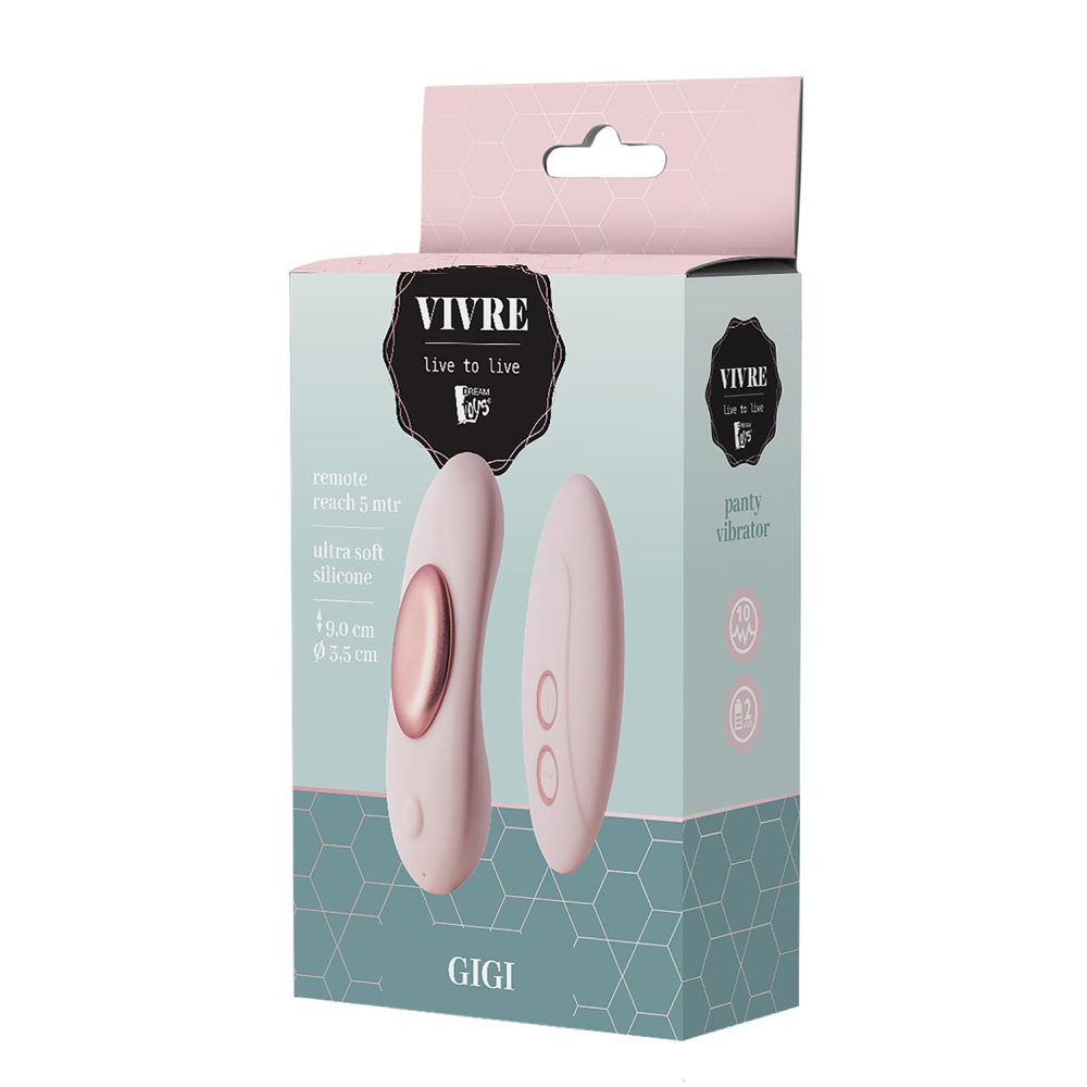 Вибратор для трусиков с дистанционным управлением Dream Toys VIVRE PANTY VIBE GIGI