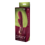 Двойной вибратор рельефный Dream Toys Dinky Duo Vibrator Jimmy K, бордовый