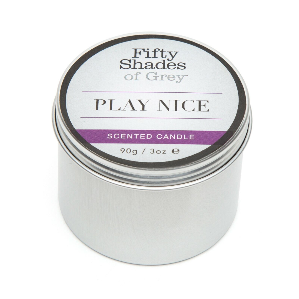 Ароматическая свеча Fifty Shades of Gray Play Nice Vanilla Candle с ароматом ванили, 90 г