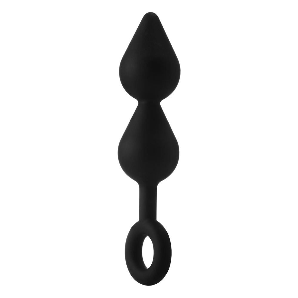 Анальная пробка с кольцом двойная Dream Toys FANTASSTIC XL