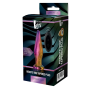 Анальная пробка с вибрацией конусная стеклянная Dream Toys GLAMOUR GLASS