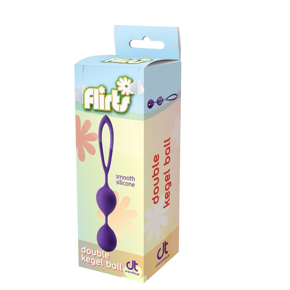 Вагинальные шарики Dream Toys FLIRTS Purple