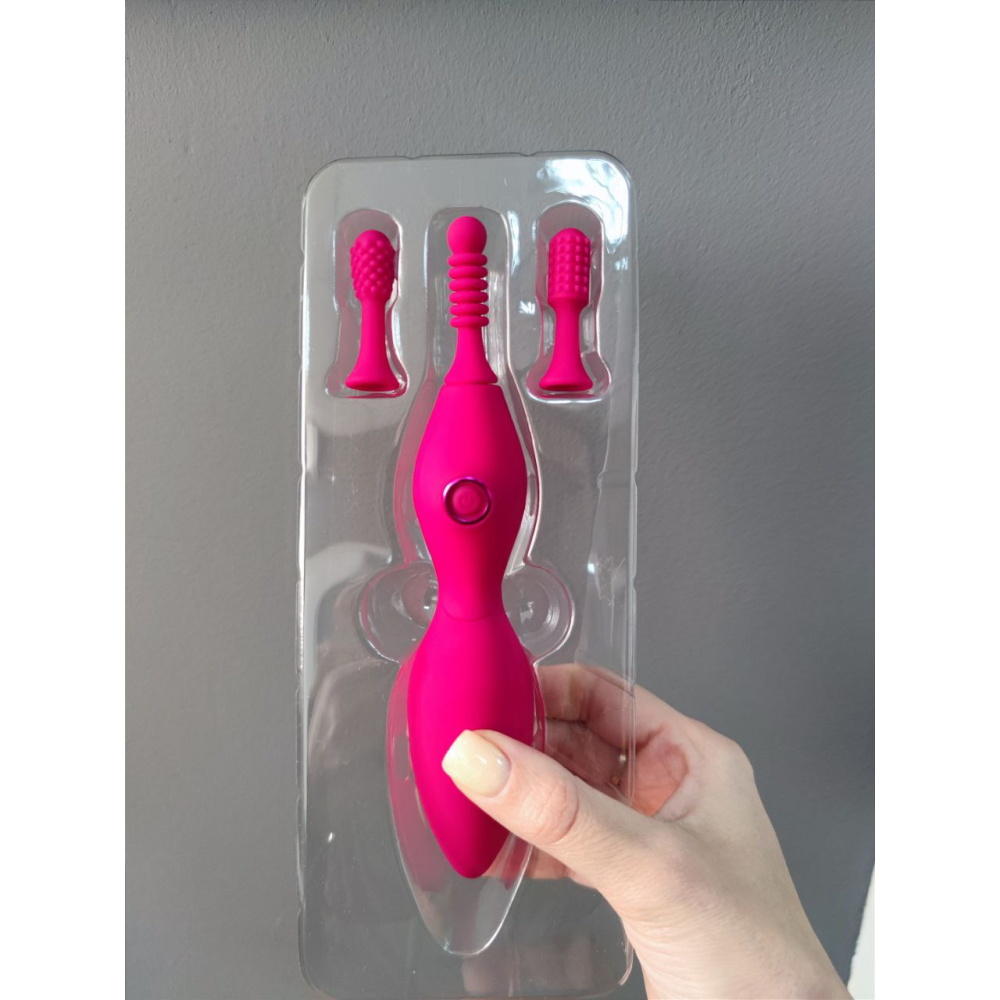 Вибратор для клитора с насадками Dream Toys SPARKLING VERONA