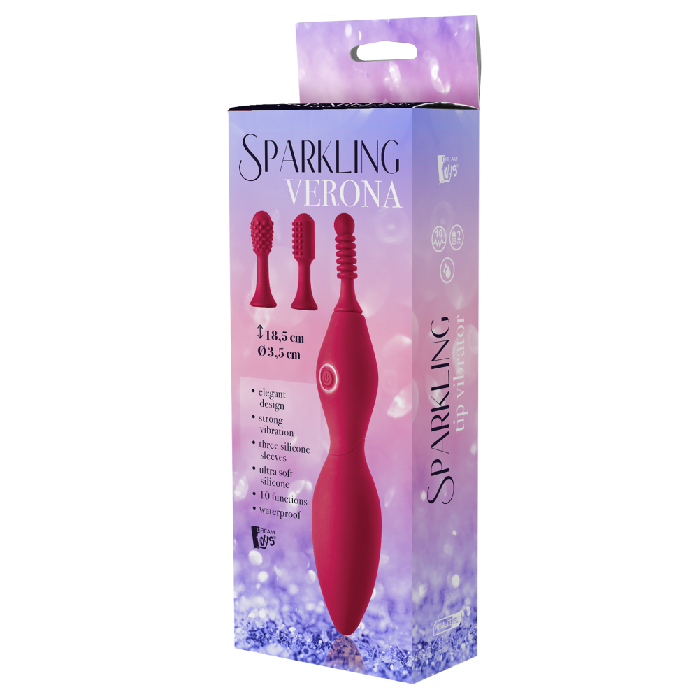 Вибратор для клитора с насадками Dream Toys SPARKLING VERONA