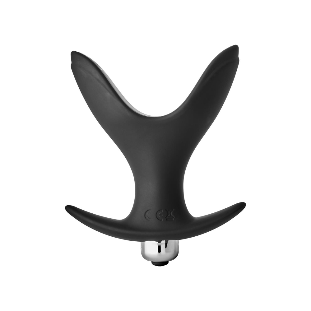 Анальная пробка с вибрацией FANTASSTIC VIBRATING ANAL ANCHOR PLUG BLACK