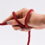 Веревка для бондажа золотая 10м Restraint Bondage vope UPKO